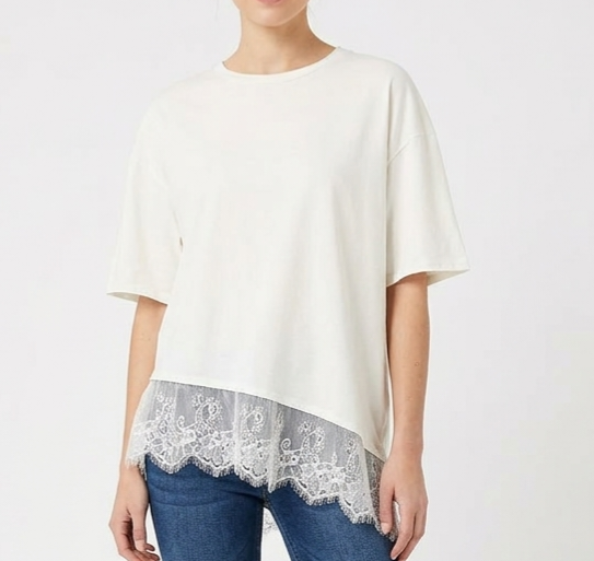 T-shirt Trasversale Pizzo