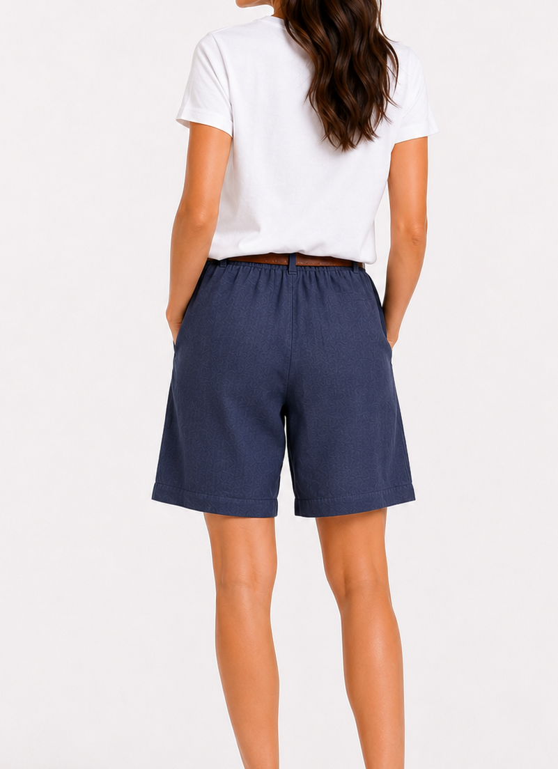 Pantalone bermuda Ocean (disponibile in tre colori) 100% Lino