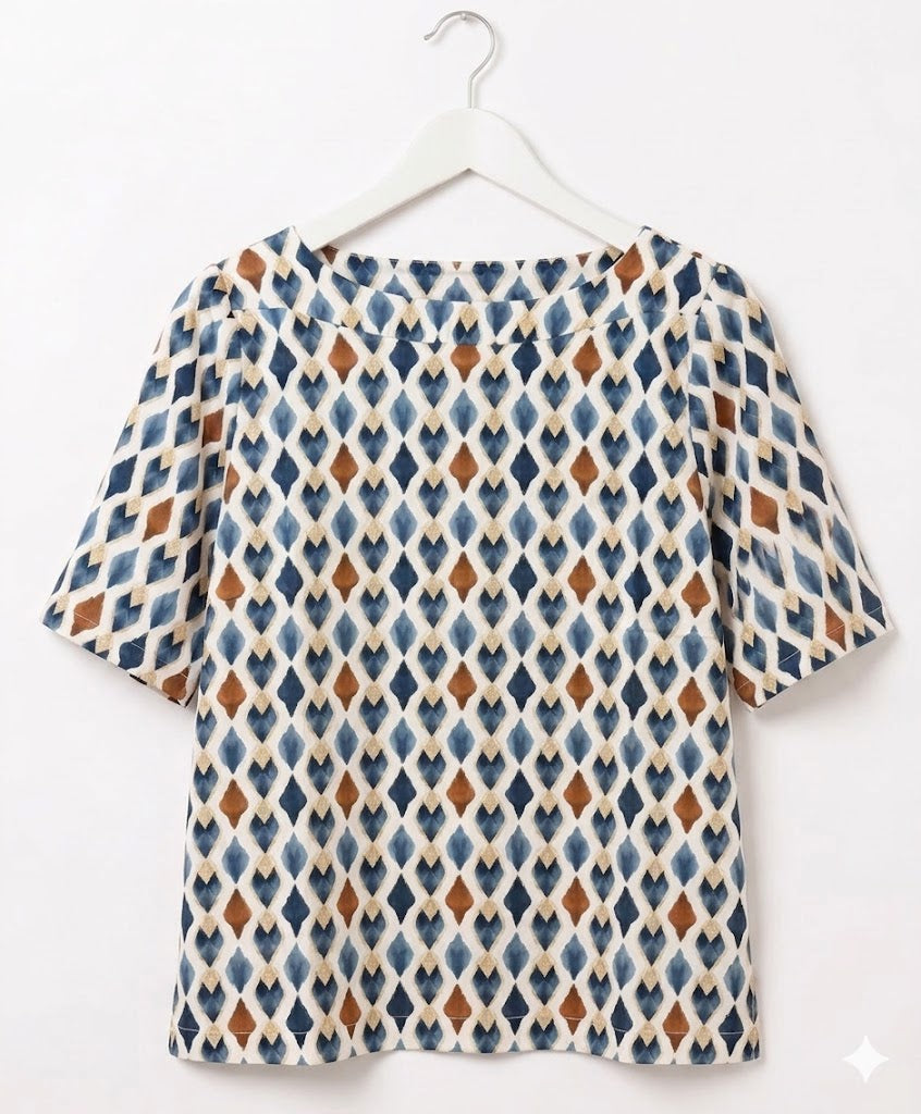 Maglia Fantasia Geometrica