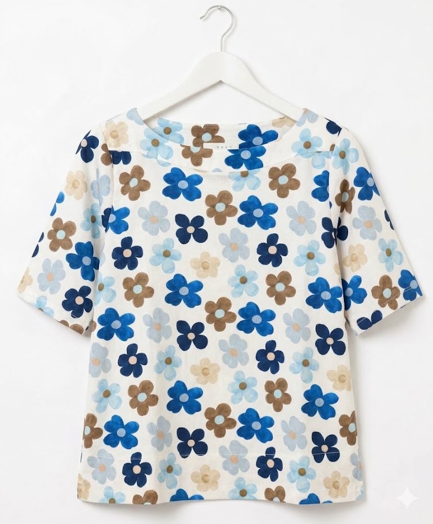 Maglia Fantasia Fiorellini