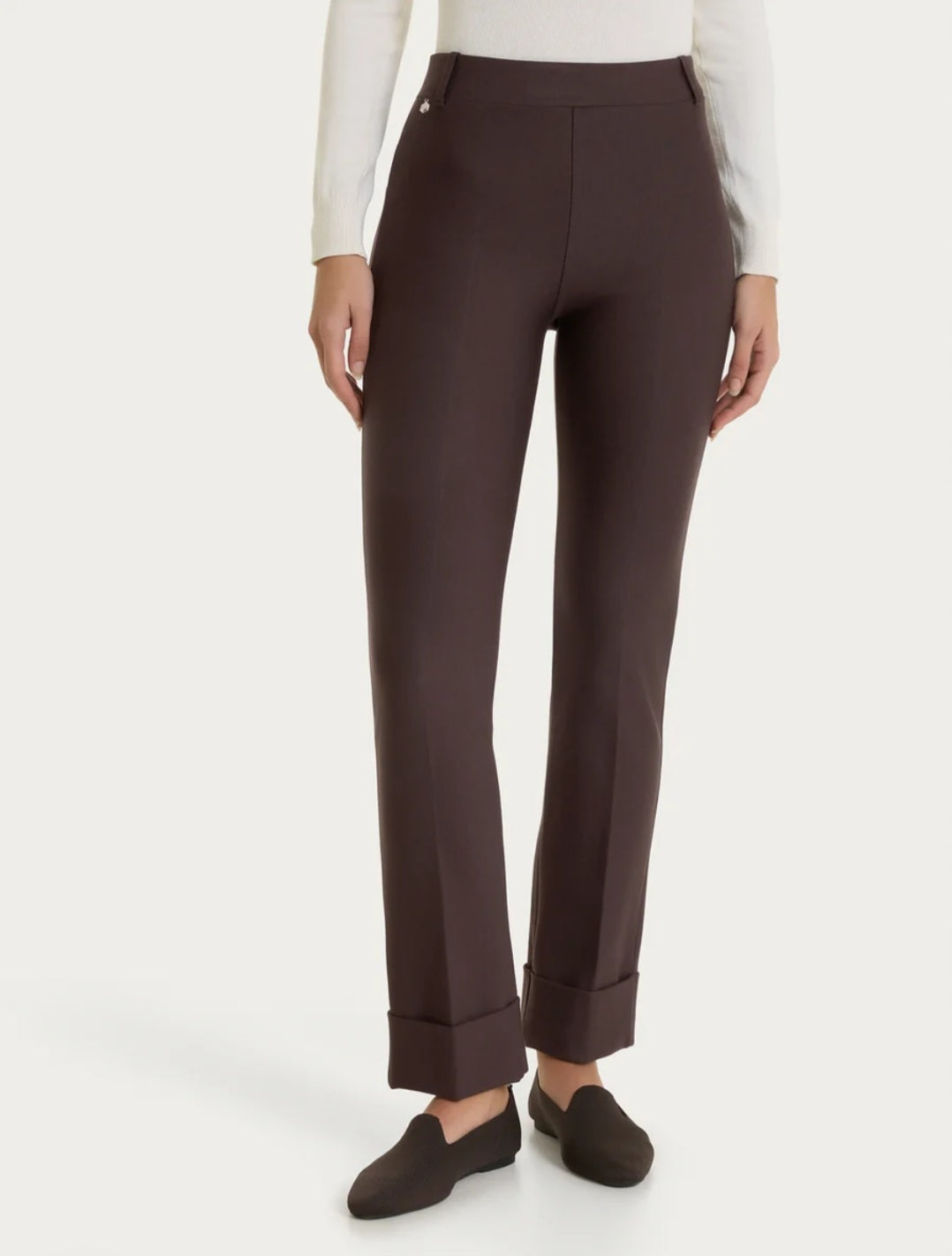 @Ragno pantalone dritto con risvolto. ART.D091PW